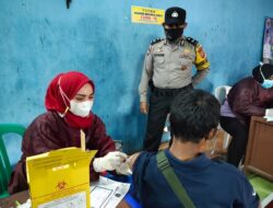 Giat vaksinasi warga Ds. Gunungtua Kec Cijambe sebanyak 100