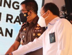 Jaksa Agung Resmikan Mulianya Pembangunan (Grup Breaking) Gedung Utama Kejaksaan Agung