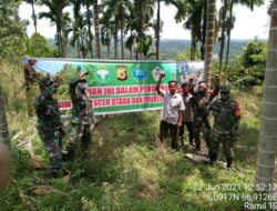 Kodim 0103/Aceh Utara Manfaatkan EKS Ladang Ganja di Wilayah Teritorialnya