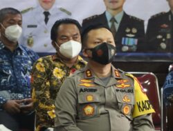 Kapolres Gresik Bersama Forkopimda Peringati Hari Anti Narkoba Internasional (HANI) 2021 Secara Virtua