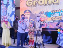 Grand Final Lomba Lagu Daerah Sulsel Meriahkan Hari Bhayangkara ke-75, Utusan Polres Bulukumba Bawa Pulang Piala Bergilir Kapolda Sulsel