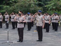 Hari Bhayangkara ke-75, Polda Sulsel Gelar Upacara Ziarah di TMP Panaikang kota Makassar