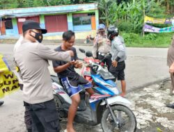 Pemberlakuan Pembatasan Kegiatan Masyarakat Skala Mikro: Di Wilkum Polsek Cijambe