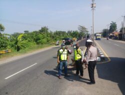 Giat Kontrol Perbaikan Jalan Dan Himbauan Protokol Kesehatan Pencegahan Penyebaran Virus Covid-19