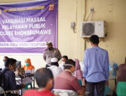 Vaksinasi di Wilayah Hukum Polres Lhokseumawe Mengalami Peningkatan