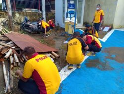 Polres Sinjai Gelar Korvei Sekitar Mako, Sambut Hari Bhayangkara Ke-75