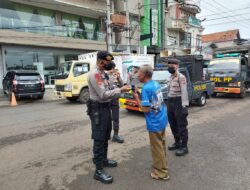 Kegiatan Patroli Gabungan Dalam Rangka PPKM Berbasis Mikro Diwilayah Kabupaten Subang