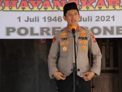 Lomba Da’I dan Da’iyah Polres Bone Selesai, Kanit Binmas Polsek Sibulue Juara I