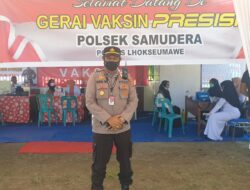 Polres Lhokseumawe Buka Gerai Vaksin Presisi di Markas Polsek Jajaran