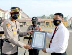 Sat Narkoba Polres Lhoskeumawe Terima Penghargaan, Ini Prestasinya