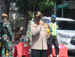 Cek Penyekatan Operasi Aman Nusa II, Kapolres Gresik: Ribuan Kendaraan Diputar Balik