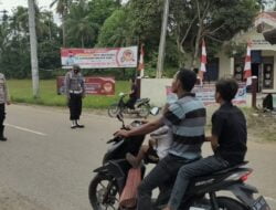 Jajaran Polres Lhokseumawe Gelar Hening Cipta Serentak Di Berbagai Tempat