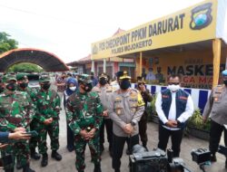 Forkopimda Jatim Pastikan Efektivitas dan Efisiensi Penyekatan di Mojokerto