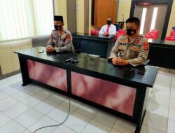 Kapolres Buol dan Jajarannya Ikuti Zoom Meeting Pray From Home