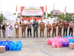 Kapolres Lhokseumawe Dan Dandim 0103/Aceh Utara Berikan Penghargaan Kepada 107 Nakes dan Vaksinator