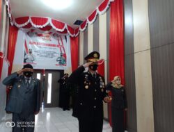 Polres Buol Gelar Upacara Virtual HUT Bhayangkara Ke-75 Bersama Forkopimda