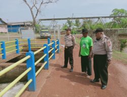 Monitoring Perkembangan Situasi Dan Antisipasi Bencana Alam Di Wilayah Polsek Cikaum