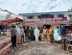 Melanggar Prokes,Polsek Tinggimoncong Bersama Tim Satgas Covid Kecamatan Lakukan Tractking Di Malino Fooad City