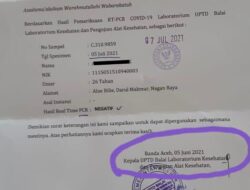 Nekat Palsukan Surat Hasil Tes PCR, Satu Calon Penumpang Batik Air Diamankan