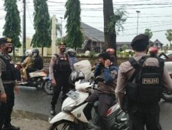 Jelang Diberlakukan PPKM, Satuan Sabhara Polres Gowa Semakin Giat Laksanakan Operasi Yustisi.