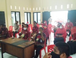 Jelang PPKM Skala Mikro, Kapolsek Bajeng Gowa Gelar Rakor Bersama Unsur Tripika