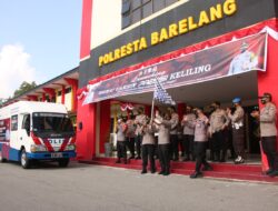 Giat Polresta Barelang Launching Gerai Vaksin Keliling