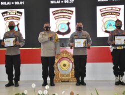 Evaluasi Kinerja Pelaksanaan Anggara, Polres Banggai Raih Peringkat Terbaik II