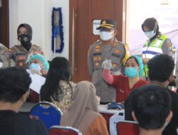 Polrestabes Surabaya Mulai Vaksin Covid-19 untuk Usia 12-17 Tahun