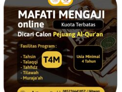 Haloo Pecinta Al-Qur’an👋🏻 Kami Dari Yayasan Mafati Tahfidz Al-Qur’an (Mafati Grup)