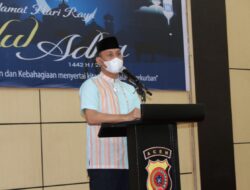 Kapolres Lhokseumawe Ucapkan Selamat Idul Adha