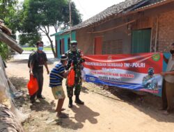 Kegiatan Baksos Polri Peduli Covid sebagai Wujud Nyata Kepolisian Terhadap Masyarakat Terdampak Covid 19