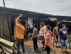 Satu Unit Rumah Hangus Terbakar Dikampung Blang Sentang, Bener Meriah