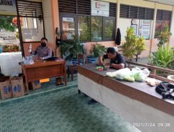 Laporan Giat PAM Karantina Pasien Covid 19 diWil Hukum Polres Kepl. Sangihe