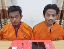 Sat Narkoba Polres Inhil Kembali Berhasil Mengamankan Terhadap 2 (dua) Orang pemuda