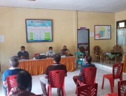 Giat pembahasan penggunaan Anggaran Dana Desa 8 % untuk penanggulangan covid19;