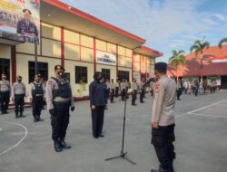 Pimpin Apel Pagi, Wakapolres Gowa Tunjuk Langsung Pengucap Tribrata