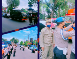 Kegiatan Patroli Gabungan Dalam Rangka Pemberlakuan Pembatasan Kegiatan Masyarakat (PPKM)