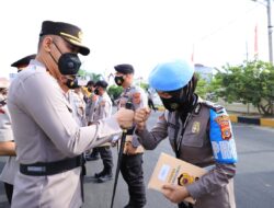 Kapolres Lhokseumawe Ucapkan Heppy Birthday Kepada Anggota Lahir Bulan Juli