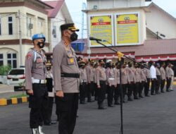 Kapolres Lhokseumawe Kerahkan Provos Tegakkan Prokes di Jajaran