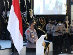 Lantik AS SDM, Kapolda Aceh dan Kadiv TIK, Kapolri: Dukung dan Tuntaskan Program Pemerintah Tangani Covid-19