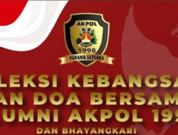 Alumni AKPOL 1998 Batalyon Parama Satwika Gelar Kegiatan Doa Bersama Secara Virtual