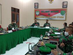 Tim Penilai Lomba Binter Tingkat Pusat, Kunjungi Kodim 0103/Aceh Utara.