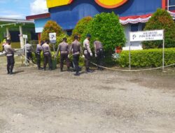 Personel Polres Buol dan Brimob Polda Sulteng Gelar Kurve di RSUD Mokoyurli