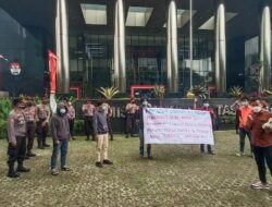 Gagak Demo Depan KPK Minta Usut Dugaan Korupsi Pengadaan Alkes Covid-19 Dinas Kesehatan Kota Palembang