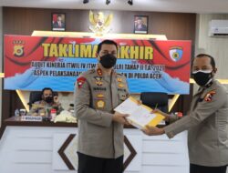 Taklimat Akhir Audit Kinerja Itwil IV Itwasum Polri Digelar Di Polda Aceh