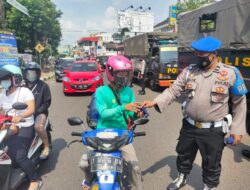 Kegiatan Patroli Gabungan Dalam Rangka Pemberlakuan Pembatasan Kegiatan Masyarakat (PPKM) Level 4 Covid-19 Di Wilayah Kab. Subang