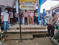 Giat posko Pasar Tradisional Tamako Dilaksanakan Oleh Polsek Tamako Dan Pemerintah Kecamatan Tamako