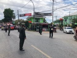 Detik Detik Proklamasi, Polsek Bajeng Gowa Ajak Pengguna Jalan Mengheningkan Cipta