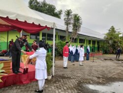 Hari Ulang Tahun RI Ke 76, Kapolsek Bajeng Gowa Jadi Irup Pada Upacara Penurunan Bendera