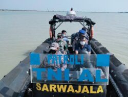 Giat Patroli Gabungan Pemantauan Dan Pengawasan Di wilayah Perairan Pelabuhan Patimban